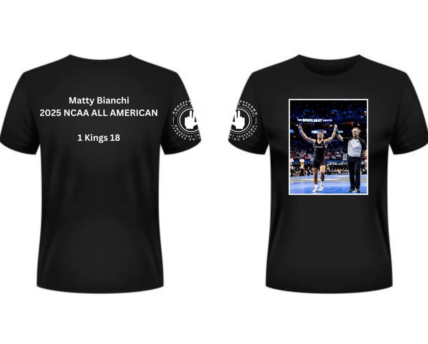 Matty Bianchi "All American" Athletic T-Shirt