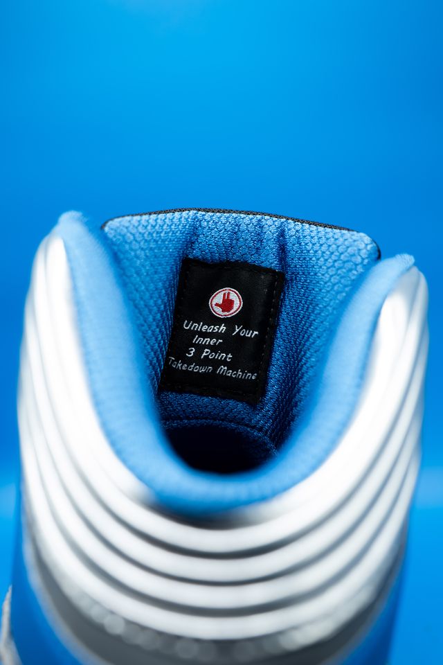 Baby Blue 3 Point Takedown Wrestling Shoes